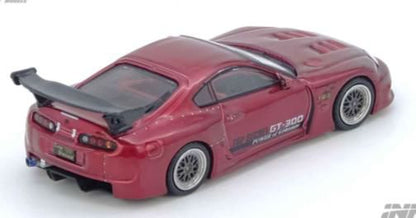 [ Back-order ] INNO Models IN64-A80TS-RED 1:64 Toyota Supra A80 "TOP SECRET" Red model car