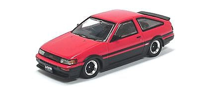 [ Back-order ] INNO Models IN64-AE86-REJS 1:64 Toyota Corolla AE86 Levin Red Black model car