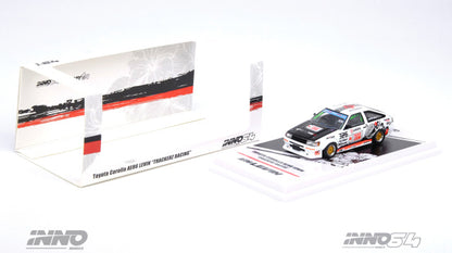 [ Back-order ] INNO Models IN64-AE86-TRACKERZ 1:64 Toyota Corolla AE86 Levin TRACKERS RACING model car