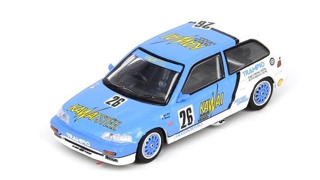 [ Back-order ] INNO Models IN64-EF3-MGP20KS 1:64 Honda Civic EF3 #26 Macau Guia Race 1989