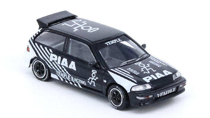 [ Back-order ] INNO Models IN64-EF9-JDM15 1:64 Honda Civic EF9 "TEMPLE RACING" Osaka Auto Messe 2023