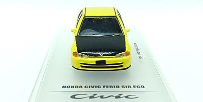 [ Back-order ] INNO Models IN64-EG9-YLTS 1:64 Honda Civic Ferio SiR EG9 Yellow Replacement wheel set, decals included