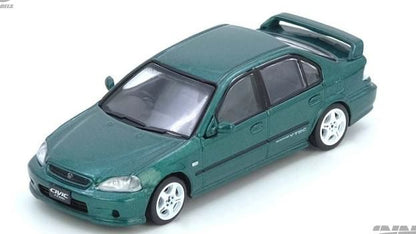 [ Back-order ] INNO Models IN64-EKS-GREEN 1:64 Honda Civic Ferio Si EK Green model car