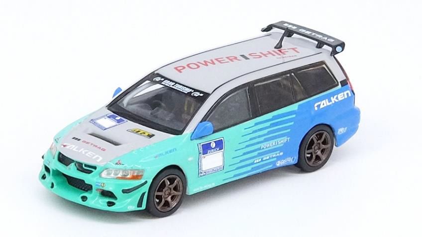 [ Back-order ]  INNO Models IN64-EVO9W-FAL 1:64 Mitsubishi Lancer Evolution IX Wagon "FALKEN