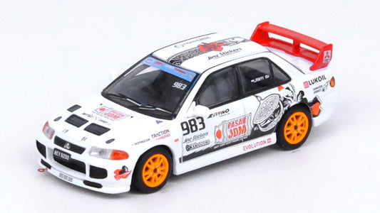 [ Back-order ]  INNO Models IN64-EVOIII-TRACKERZ 1:64 Mitsubishi Lancer Evolution III "TRACKERZ RACING