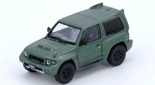 [ Back-order ] INNO Models IN64-EVOP-SGRE 1:64 Mitsubishi Pajero Evolution Satin Green model car