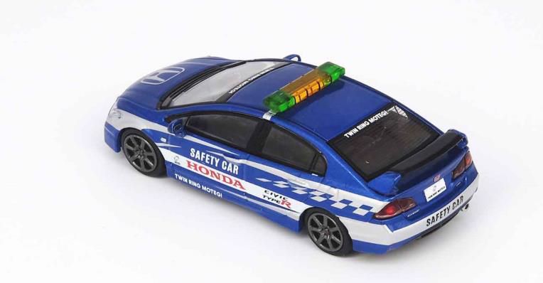 [ Back-order ] INNO Models IN64-FD2-TRMSC 1:64 Honda Civic Type-R FD2 Twin Ring Motegi Safety Car