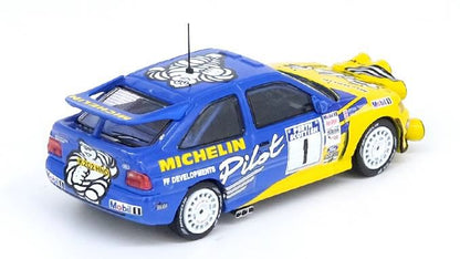 IN64-FERS-1BR94 INNO Models 1:64 Ford Escort RS COSWORTH #1 MICHELIN PILOT British Rally Championship 1994 M.Wilson / B.Thomas