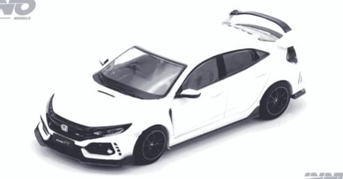[ Back-order ] INNO Models IN64-FK8-WHI 1:64 Honda Civic Type-R FK8 White model car