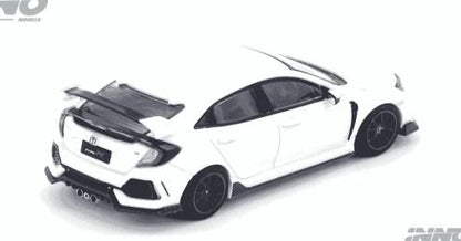 [ Back-order ] INNO Models IN64-FK8-WHI 1:64 Honda Civic Type-R FK8 White model car