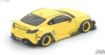 [ Back-order ] INNO Models IN64-GR86P-YELLOW 1:64 Toyota GR86 "PANDEM" Yellow model car
