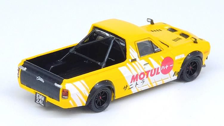 [ Back-order ] INNO Models IN64-HKT-MOTUL 1:64 Nissan Sunny Truck HAKOTORA "MOTUL"