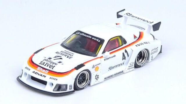 [ Back-order ] INNO Models IN64-LBWK-RX7-02 1:64 Mazda RX7 FD3S LB-WORKS Super Silhouette White model car