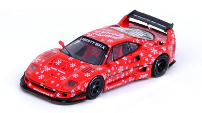 [ Back-order ] INNO Models IN64-LBWKF40-XMAS23 1:64 LB-WORKS F40 2023 Christmas Model