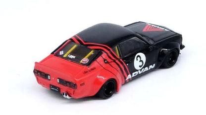 [ Back-order ] INNO Models IN64-LBWKRX3-02 1:64 Mazda RX3 SAVANNA LB-WORKS ADVAN LIVERY model car