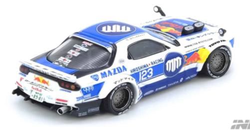[ Back-order ] INNO Models IN64-MADLAB01-MADBUL 1:64 Mazda RX7 FD3S "PANDEM ROCKET BUNNY" MADBUL MADLAB COLLECTION 001 model car