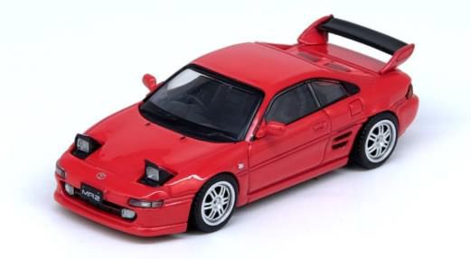 [ Back-order ] INNO Models IN64-MR2SW20-RED 1:64 Toyota MR2 SW20 Red model car