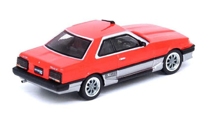 [ Back-order ] INNO Models IN64-R30-RESL 1:64 SKYLINE 2000 TURBO RS-X DR30 Red/Silver