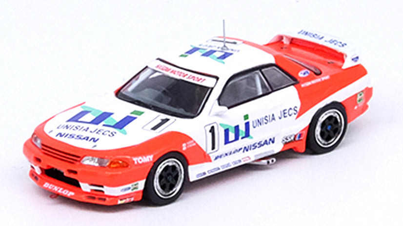 [ Back-order ]  INNO Models IN64-R32-UNIJ 1:64 Skyline GT-R R32 #1 "UNISIA JECS" JTC 1993 M.Hasemi / H.Fukuyama