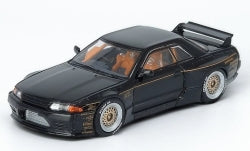 [ Back-order ] INNO Models IN64-R32P-BL 1:64 Skyline GT-R R32 Pandem Black