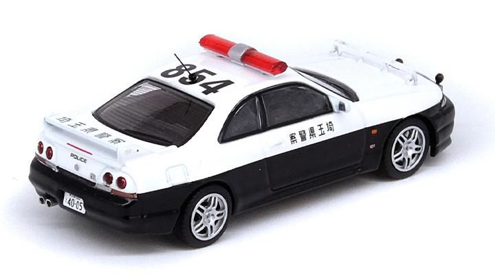 [ Back-order ]  INNO Models IN64-R33-JPC 1:64 Skyline GT-R R33 Saitama Prefectural Police model car