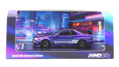 [ Back-order ] INNO Models IN64-R34ZT-ENDGAME 1:64 Nissan SKYLINE GT-R (R34) Z-Tune "ENDGAME" Australia Limited Edition Chase Car