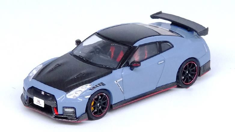 [ Back-order ] INNO Models IN64-R35NSE-STGR 1:64 Nissan GT-R (R35) NISMO Special Edition 2022 Stealth Gray