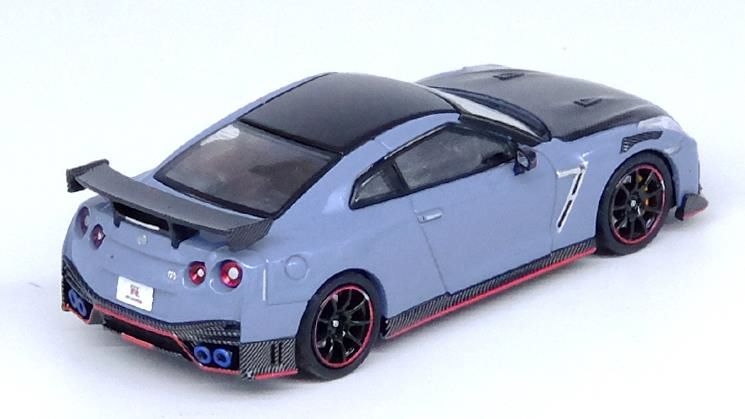 [ Back-order ] INNO Models IN64-R35NSE-STGR 1:64 Nissan GT-R (R35) NISMO Special Edition 2022 Stealth Gray