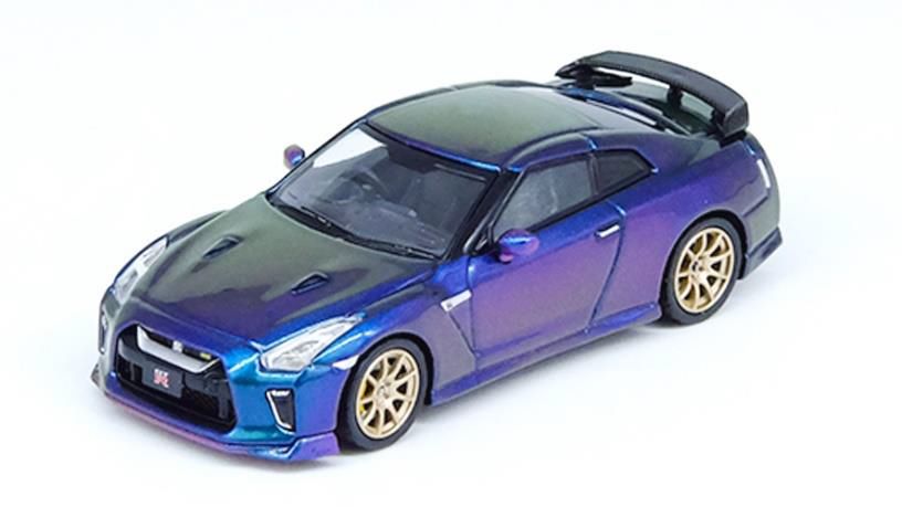 [ Back-order ] INNO Models IN64-R35TS-MP 1:64 Nissan GT-R (R35) T-SPEC Midnight Purple