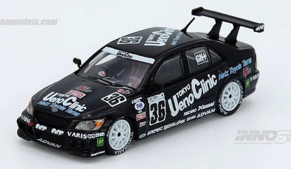 IN64-RS200-UCST INNO MODELS 1:64 Toyota Altezza #36 Toms Super Tailkyu 2000 Final model car