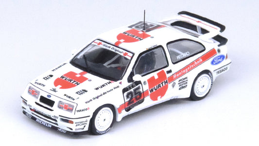 [ Back-order ] INNO Models IN64-RS500-25DTM88 1:64 Ford Sierra RS500 COSWORTH #25 "TEAM WURTH RACING" DTM Nurburgring Winner 1988 A. Hahne