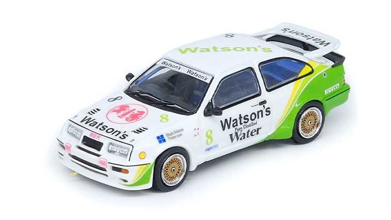 [ Back-order ] INNO Models IN64-RS500-MGP21WS 1:64 Ford Sierra RS500 Cosworth #8 "WATSON'S" Macau Guia Race 1989 winner