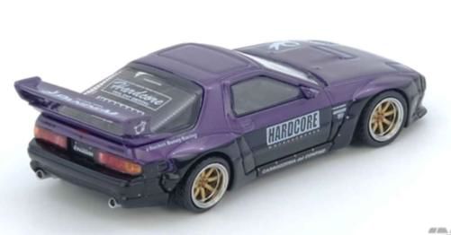 [ Back-order ] INNO Models IN64-RX7FCP-PB 1:64 Mazda RX7 FC3S "PANDEM ROCKET BUNNY" Purple model car