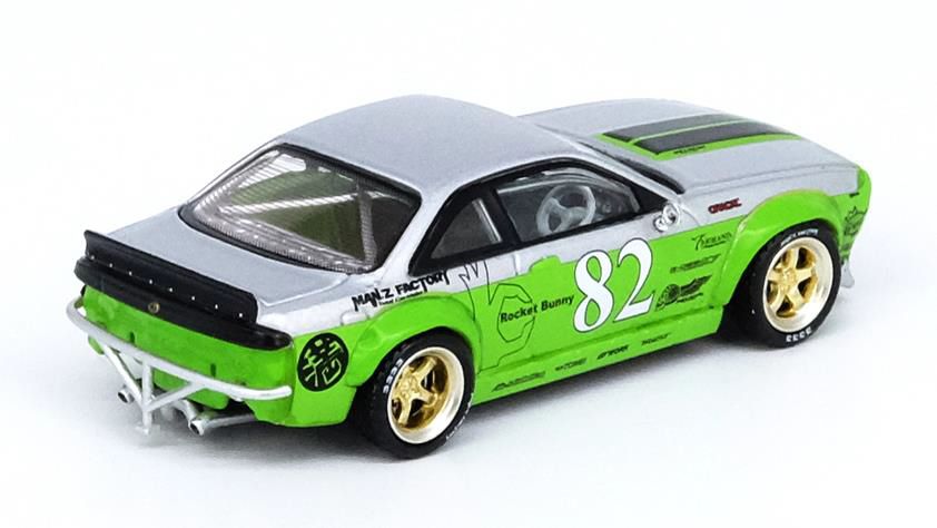 [ Back-order ] INNO Models IN64-S14B-MFOAM 1:64 Nissan Silvia S14 Rocket Bunny "Manz Factory" Osaka Auto Messe 2017