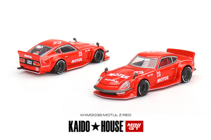 [ Back-order ] TSM MINI-GT KHMG036 1:64 Datsun KAIDO Fairlady Z MOTUL Z V2 RHD model car