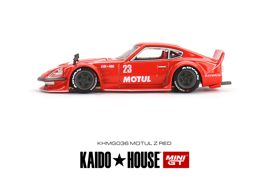 [ Back-order ] TSM MINI-GT KHMG036 1:64 Datsun KAIDO Fairlady Z MOTUL Z V2 RHD model car