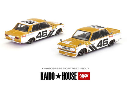 [ Back-order ] TSM MINI-GT KHMG052 1:64 Datsun 510 Street BRE510 V3 KAIDO HOUSE LHD model car
