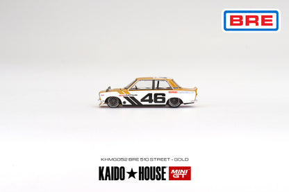 [ Back-order ] TSM MINI-GT KHMG052 1:64 Datsun 510 Street BRE510 V3 KAIDO HOUSE LHD model car
