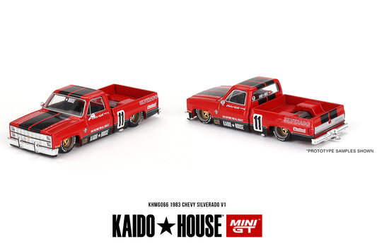 [ Back-order ] TSM MINI-GT KHMG066 1:64 Chevrolet Silverado KAIDO V1 LHD model car