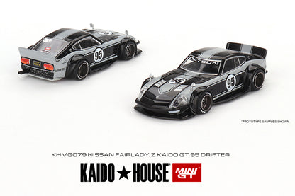 [ Back-order ] TSM MINI-GT KHMG079 1:64 Nissan Fairlady Z Kaido GT 95 Drifter V1 RHD model car