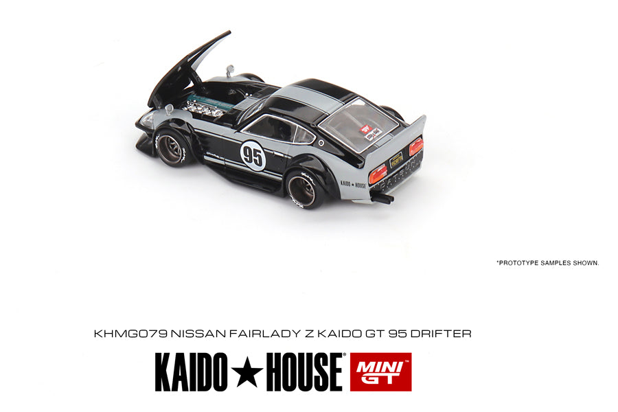 [ Back-order ] TSM MINI-GT KHMG079 1:64 Nissan Fairlady Z Kaido GT 95 Drifter V1 RHD model car