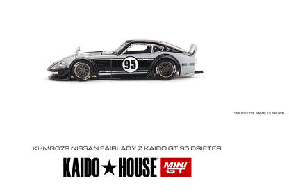 [ Back-order ] TSM MINI-GT KHMG079 1:64 Nissan Fairlady Z Kaido GT 95 Drifter V1 RHD model car