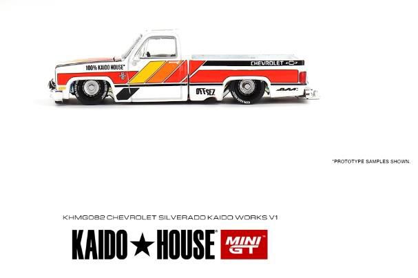 KHMG082 TSM MINI-GT 1:64 Chevrolet Silverado KAIDO WORKS V1 LHD