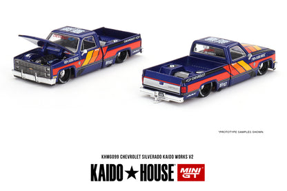 [ Back-order ] TSM MINI-GT KHMG099 1:64 Chevrolet Silverado KAIDO V2 LHD model car