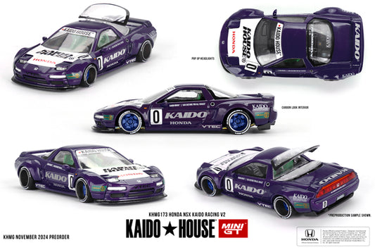 [ Back-order ] TSM MINI-GT KHMG173 1:64 Honda NSx Kaido Racing V2 LHD model car