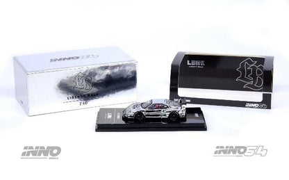 [ Back-order ] INNO Models IN64-LBWKF40-CHS 1:64 LB-WORKS F40 Chrome Silver