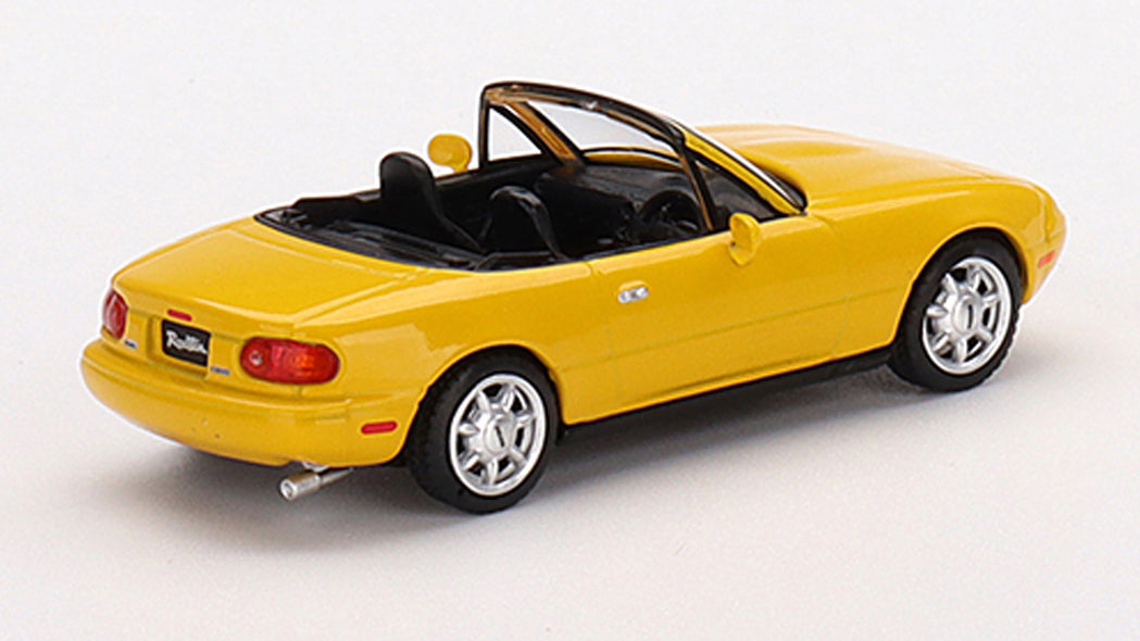 [ Back-order ] TSM MINI-GT MGT00393-R 1:64 Eunos Roadster Sunburst Yellow RHD model car
