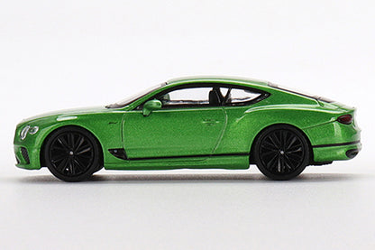 [ Back-order ] TSM MINI-GT MGT00473-R 1:64 Bentley Continental GT Speed 2022 Apple Green RHD model car