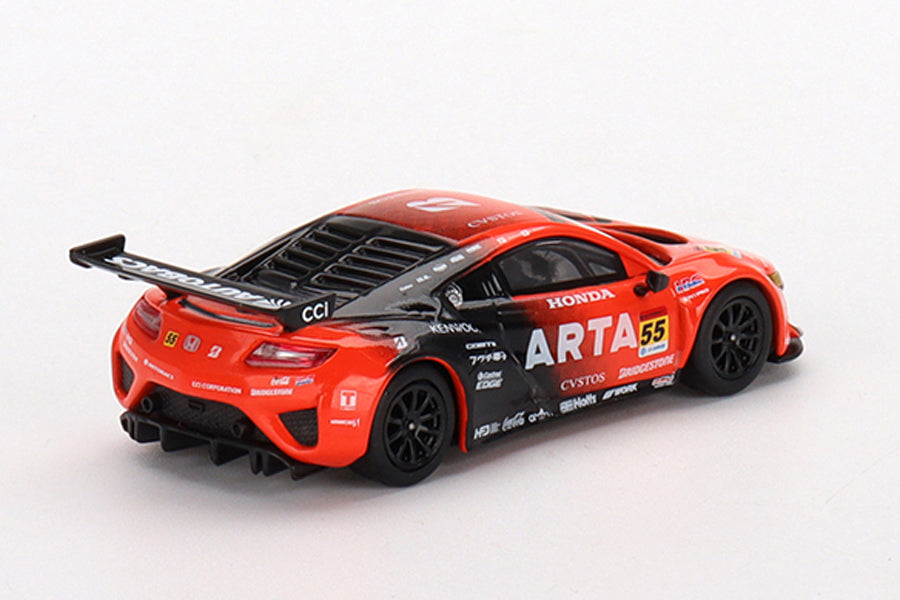 [ Back-order ] TSM MINI-GT MGT00485-L 1:64 Honda NSX GT3 EVO22 SUPER GT Series 2022 #55 ARTA LHD model car