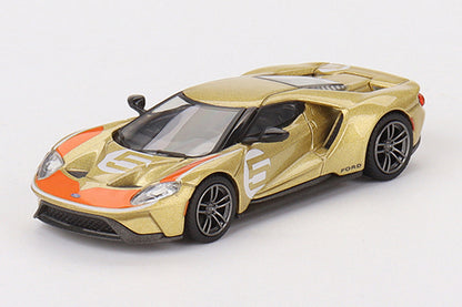 [ Back-order ] TSM MINI-GT MGT00536-L 1:64 Ford GT Holman-Moody Heritage Edition LHD model car